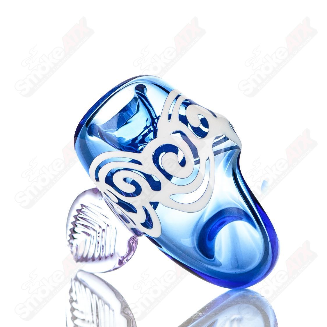 2 Full Gandalf Dry Pipe Logan Ryan Glass - Smoke ATX