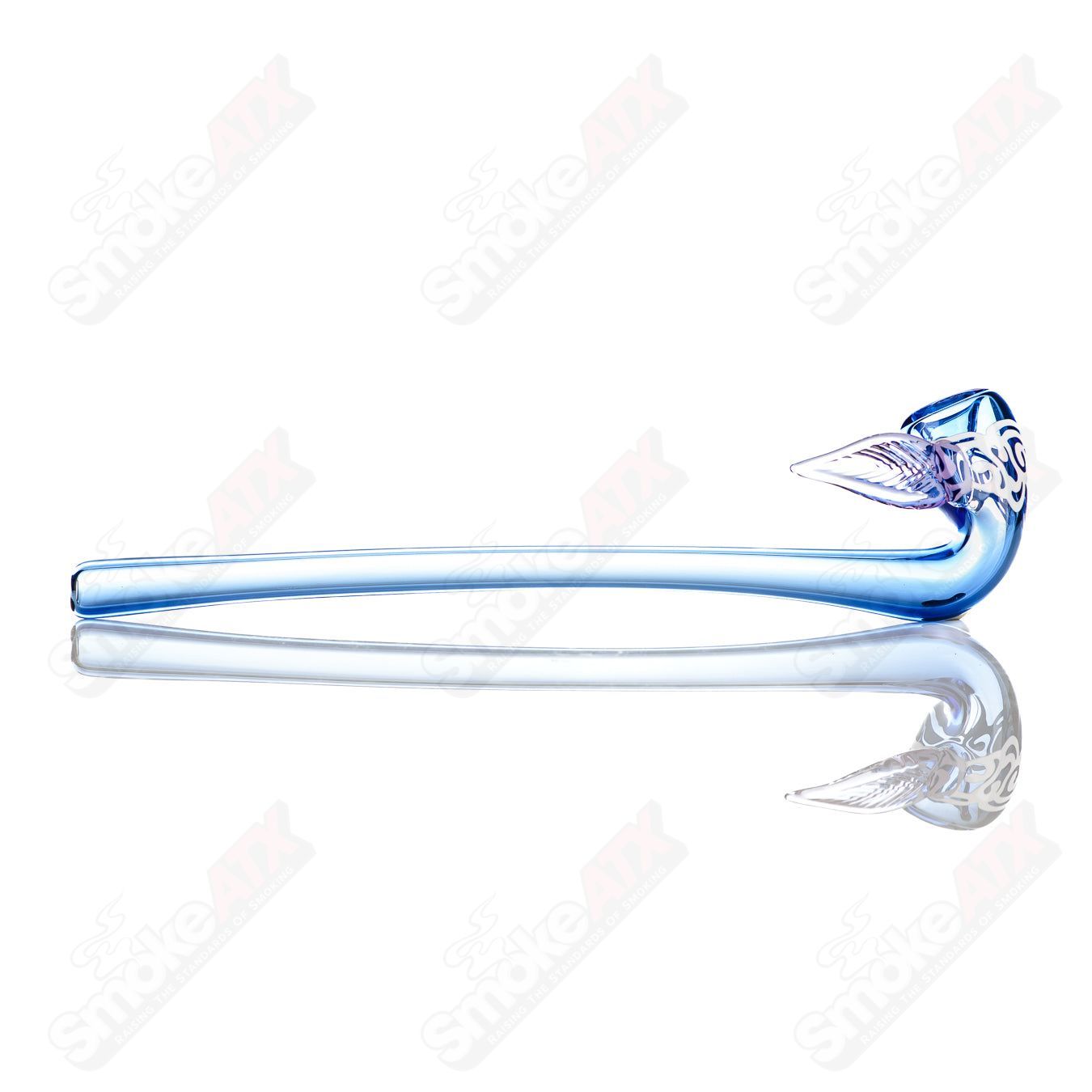 2 Full Gandalf Dry Pipe Logan Ryan Glass - Smoke ATX