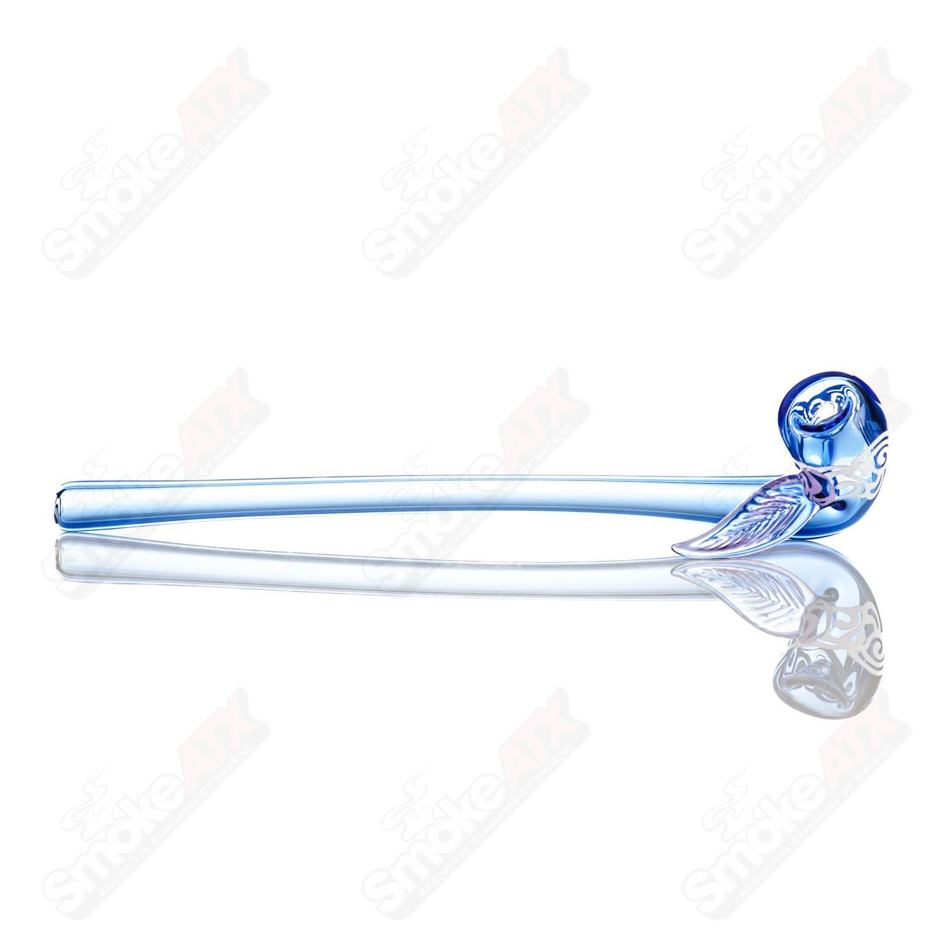2 Full Gandalf Dry Pipe Logan Ryan Glass - Smoke ATX