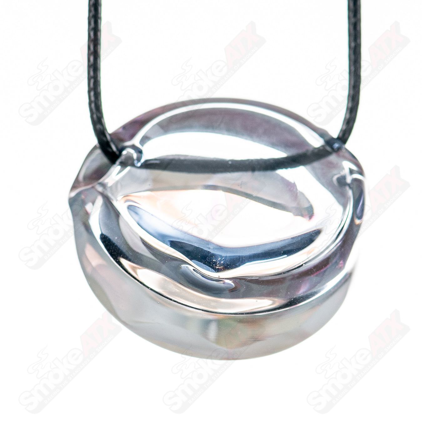 2 Fumed Pendant Gurk Glass - Smoke ATX