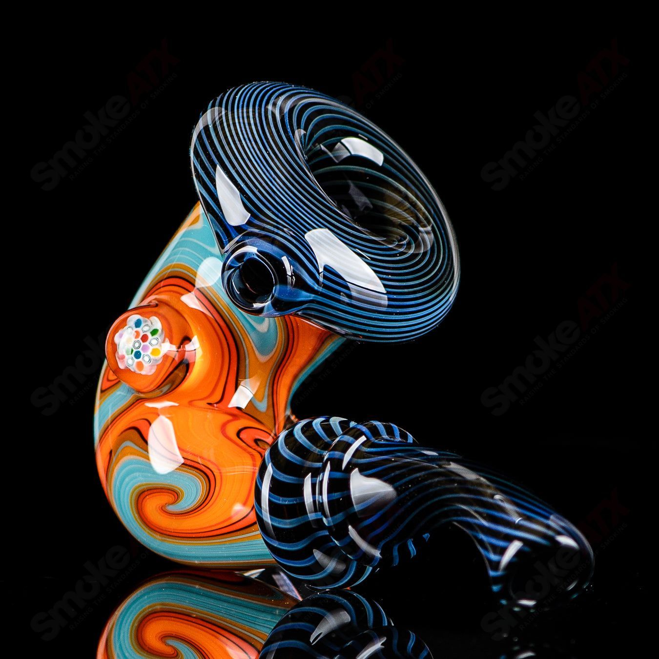 2 Small Wig Wag Sherlock w Milli Accent JMass - Smoke ATX