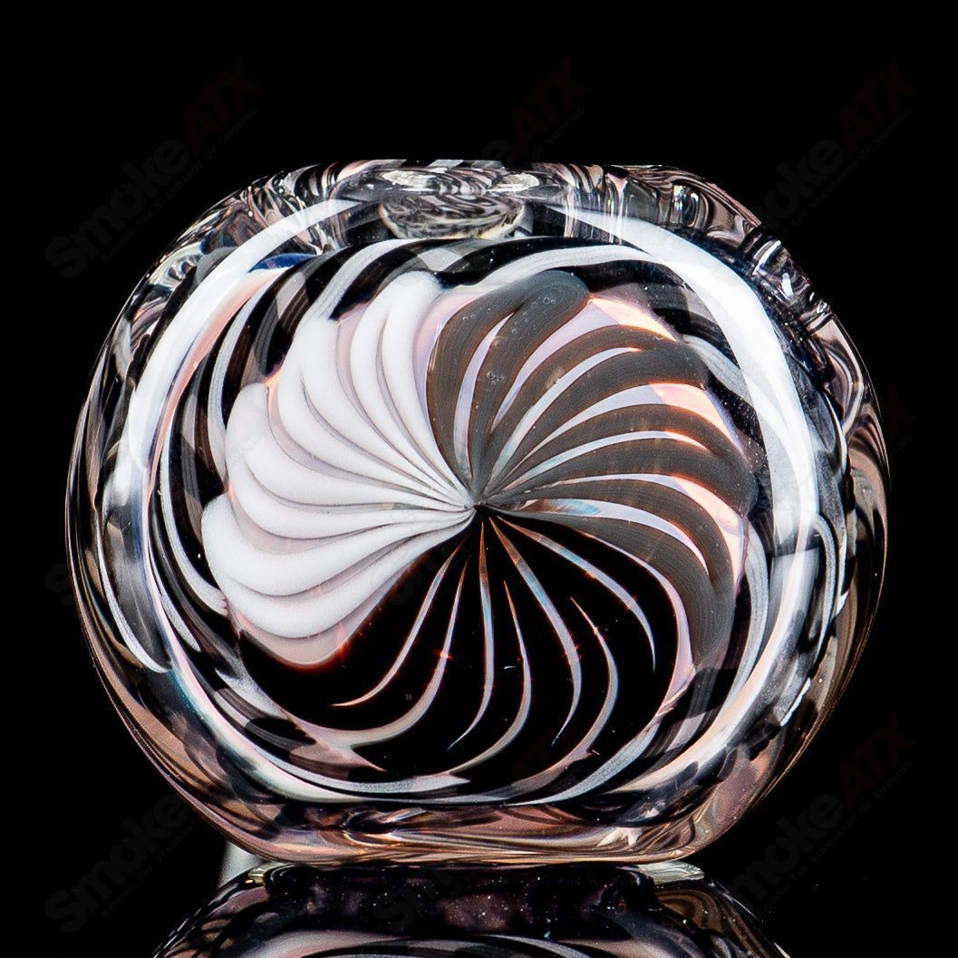 2 Solid Cane w/ Latti Spoon Talent Glass - Smoke ATX