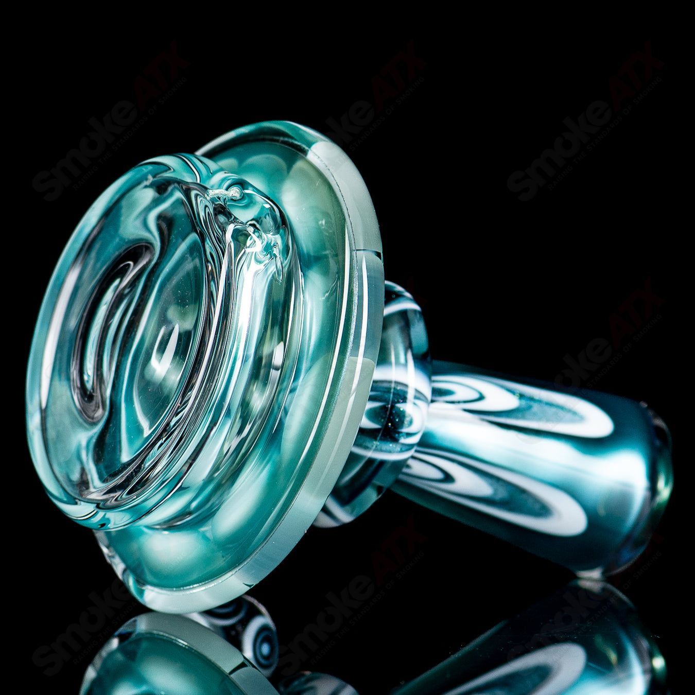 2 UV Full Pattern Puffco Dry Top Indo x Geoff Made - Smoke ATX