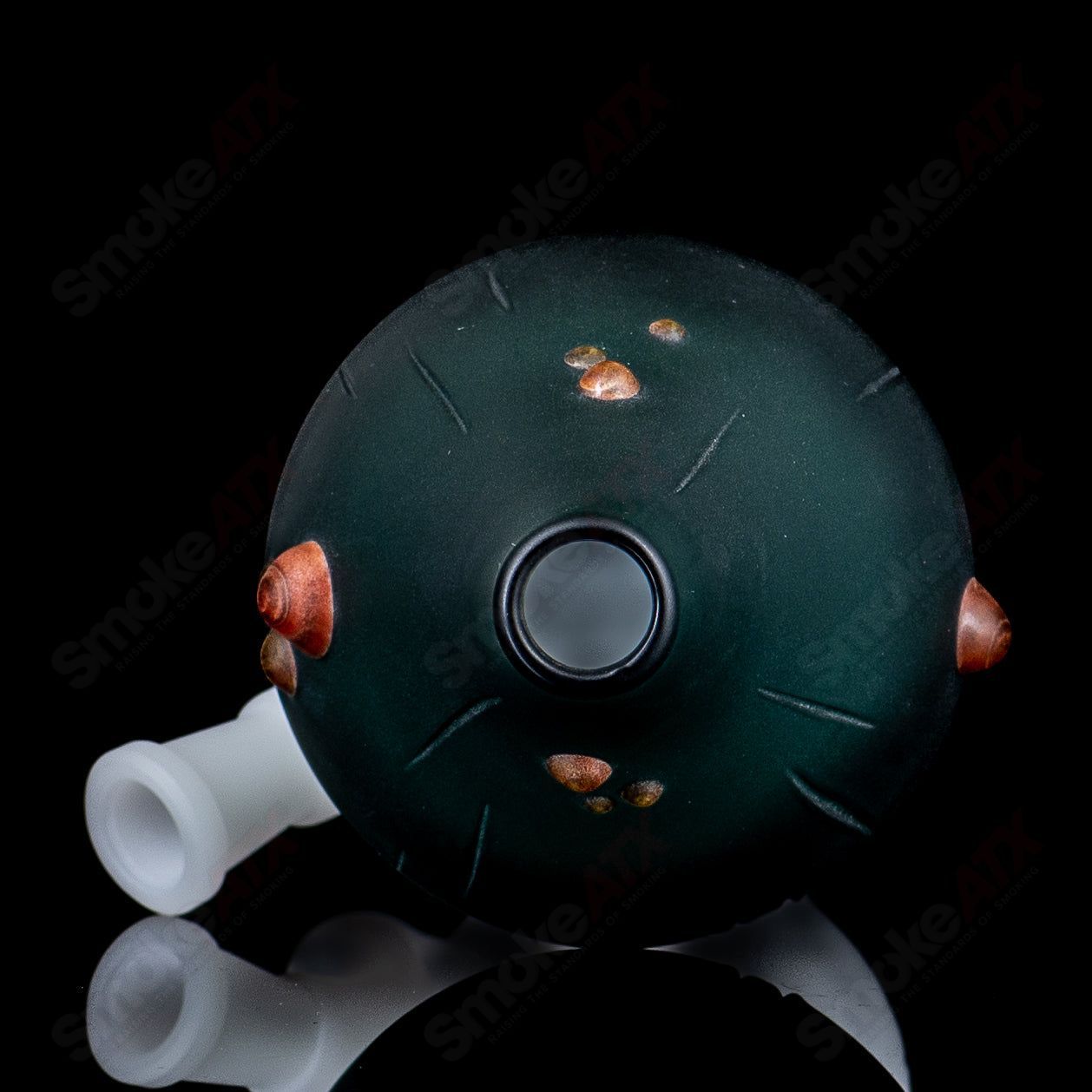 2 UV Grumpy Mushroom Rig by Space Glass - Smoke ATX