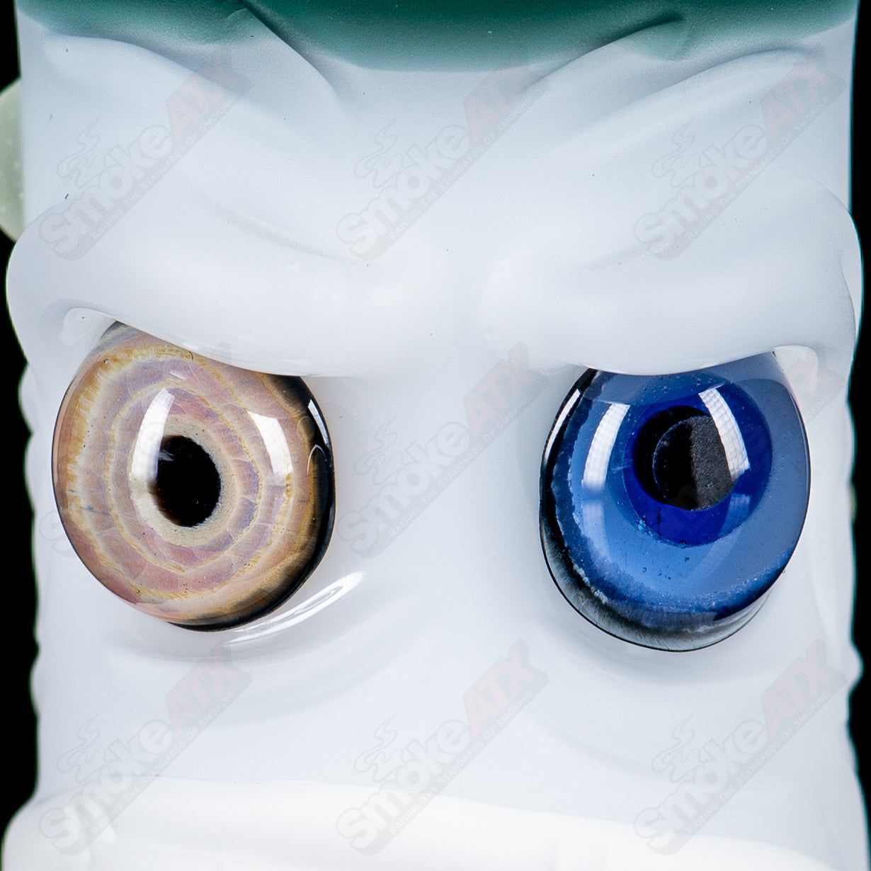 2 UV Grumpy Mushroom Rig by Space Glass - Smoke ATX