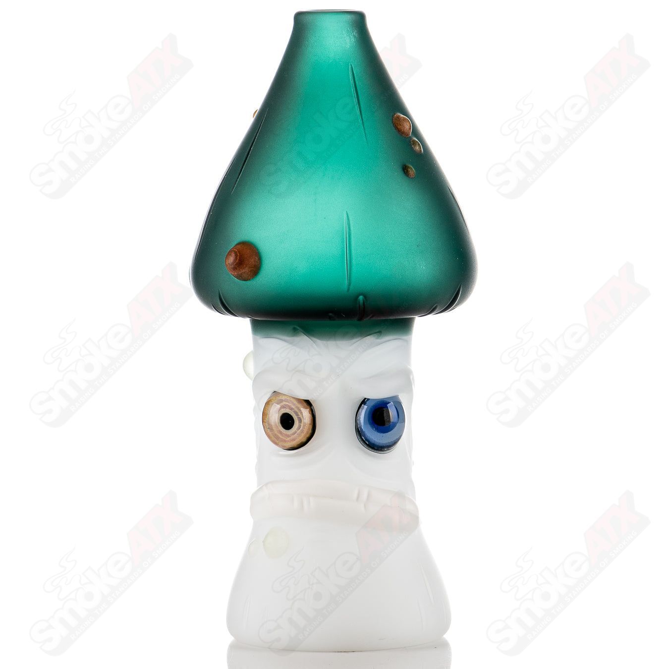 2 UV Grumpy Mushroom Rig by Space Glass - Smoke ATX
