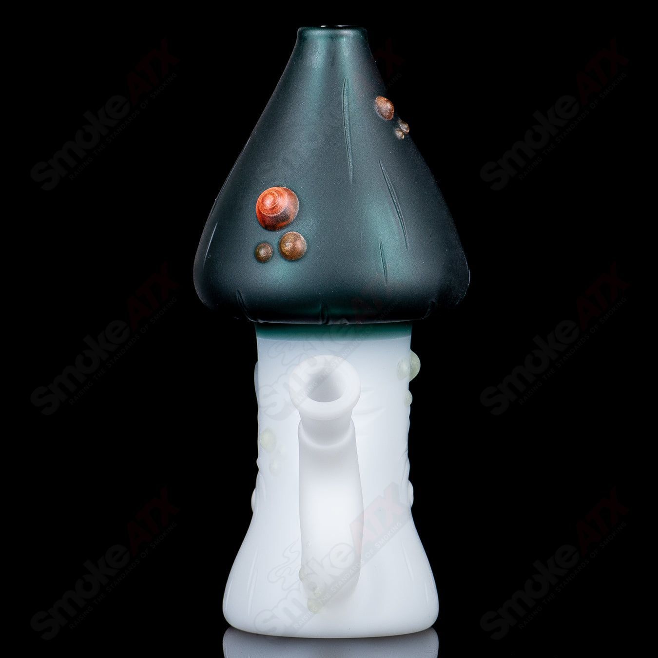 2 UV Grumpy Mushroom Rig by Space Glass - Smoke ATX