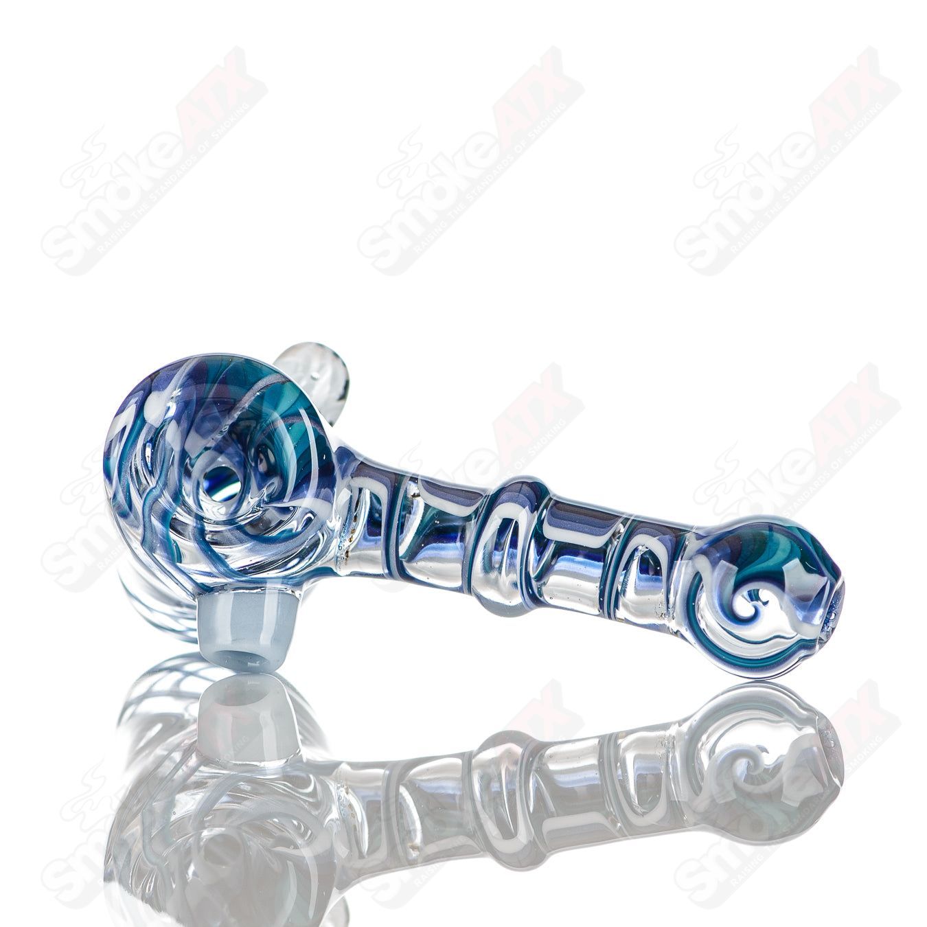 2 Wig Wag Hammer Dry Pipe Katy Wright Glass - Smoke ATX