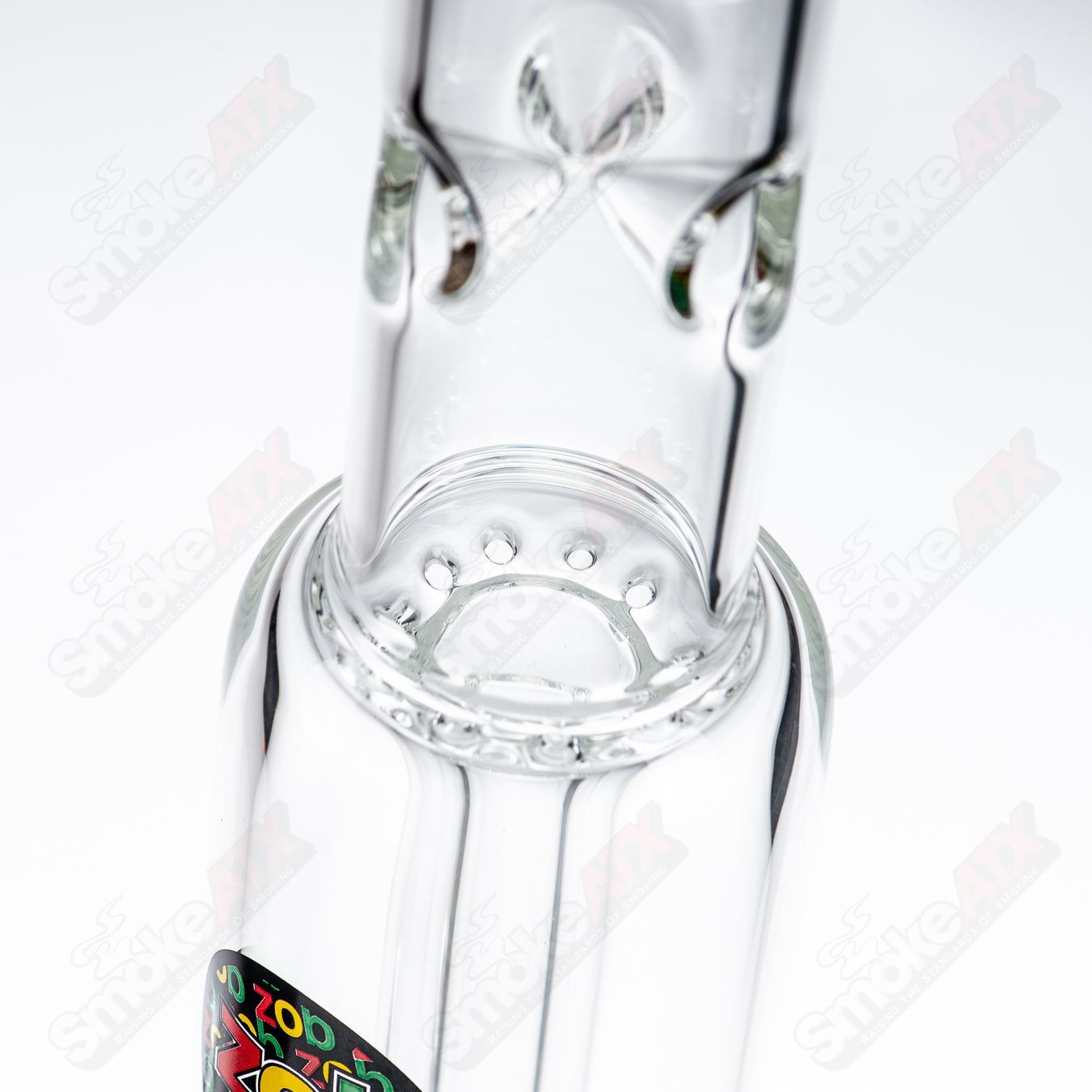 22" Beaker W/ Single UFO (Rasta) ZOB - Smoke ATX
