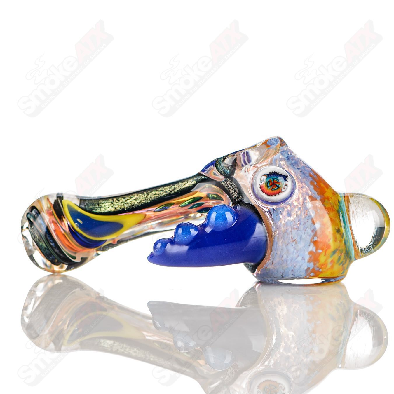 22 Color Worked IO Hammer Jeremy from Oregon - Smoke ATX