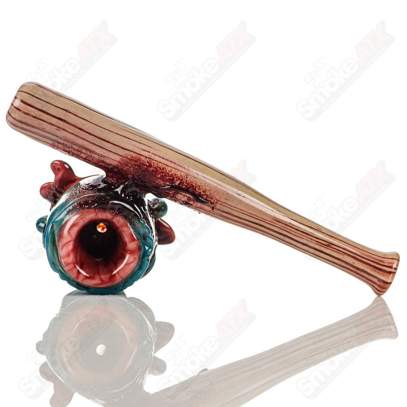 Zombie Sidecar w/ Glow Eyes Dry Pipe Ghost Glass - Smoke ATX