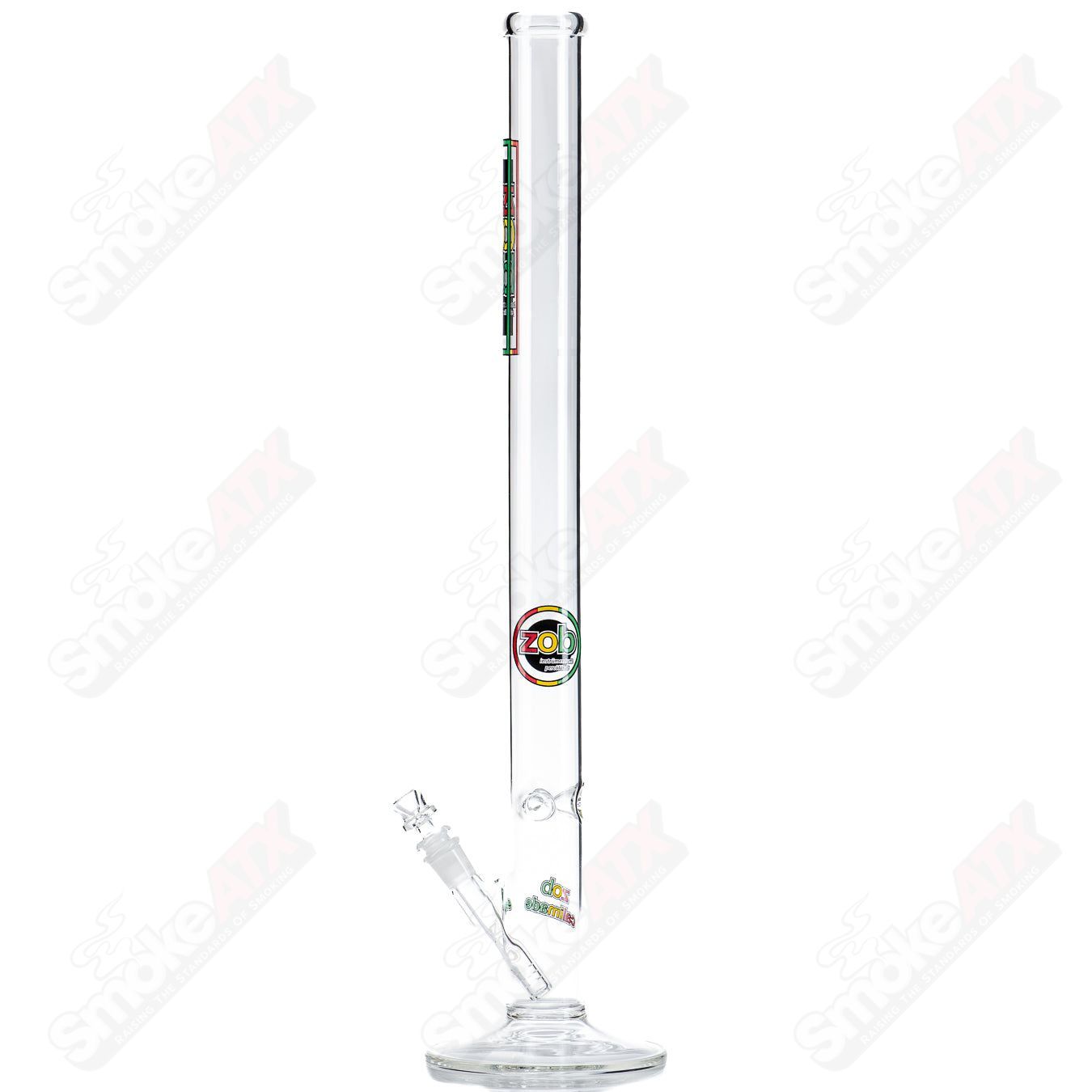 24" OG Straight Tube (Rasta Label) ZOB - Smoke ATX
