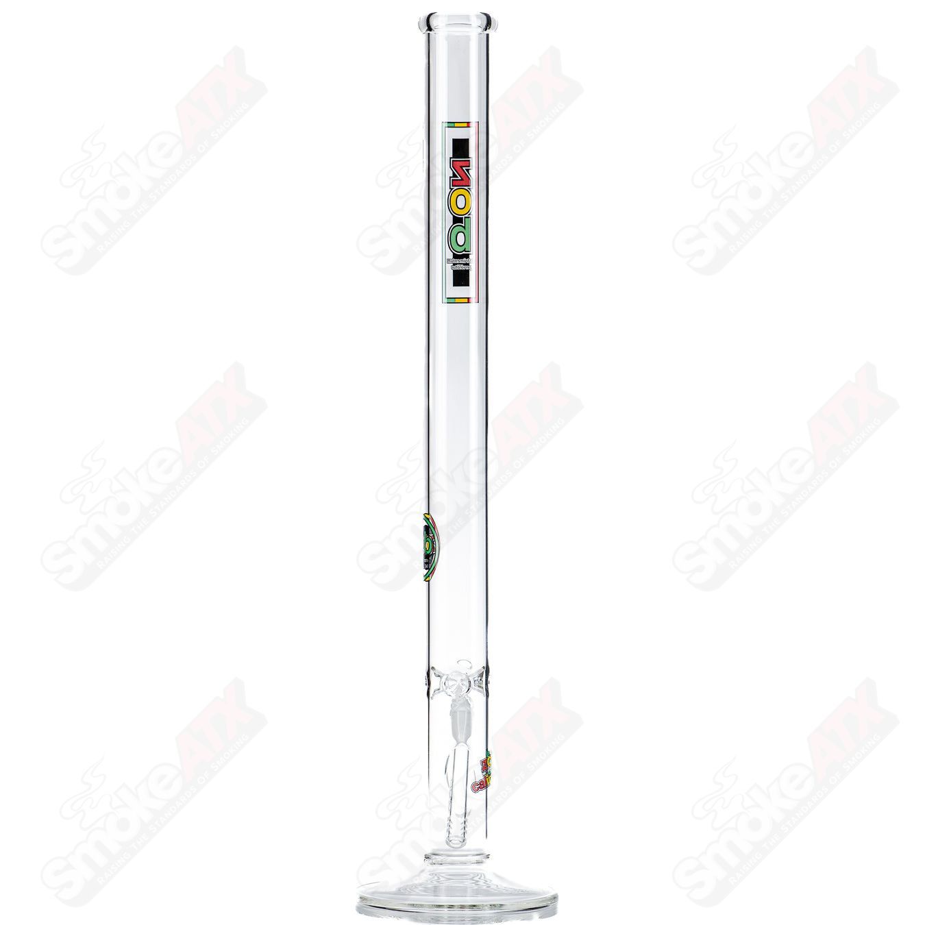 24" OG Straight Tube (Rasta Label) ZOB - Smoke ATX