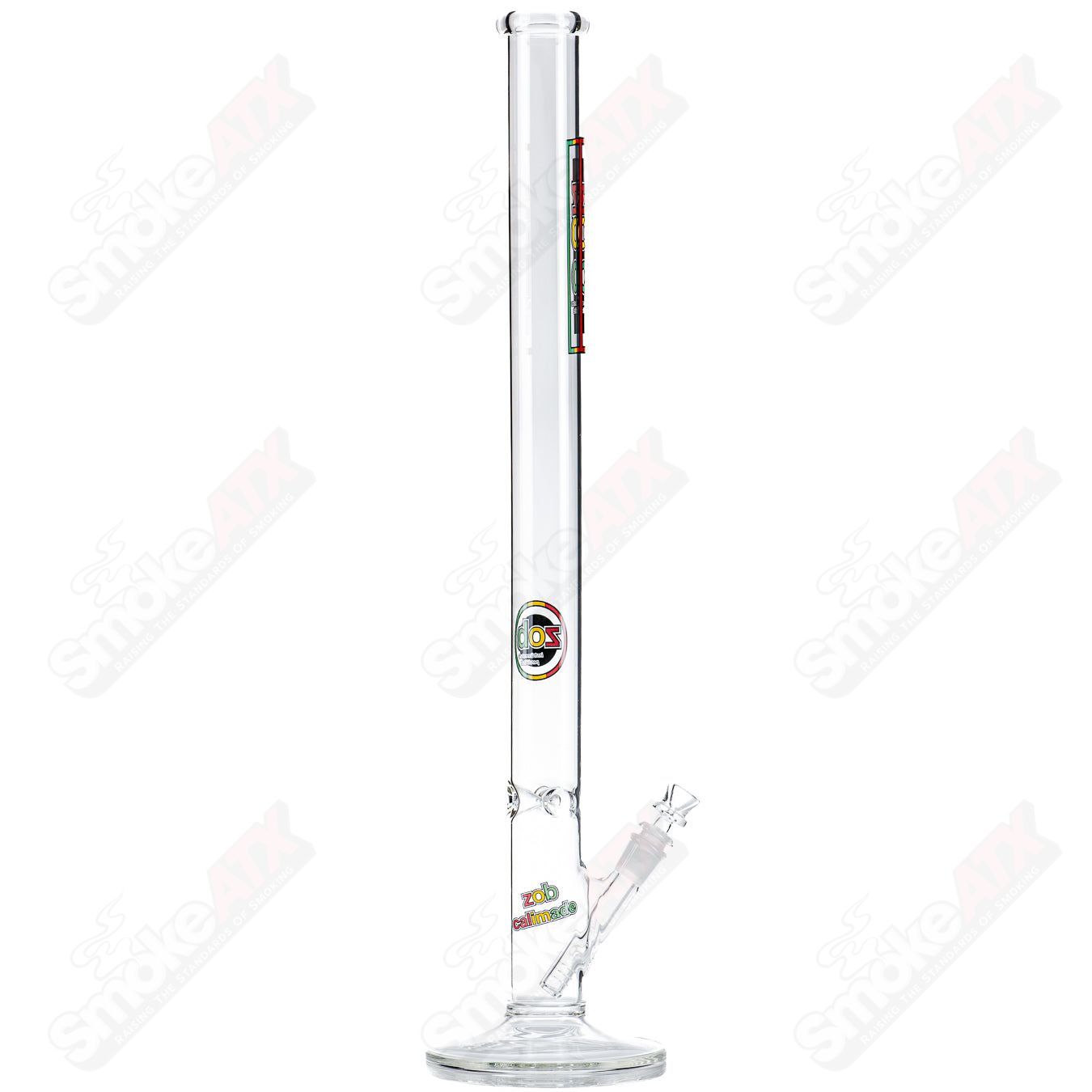 24" OG Straight Tube (Rasta Label) ZOB - Smoke ATX