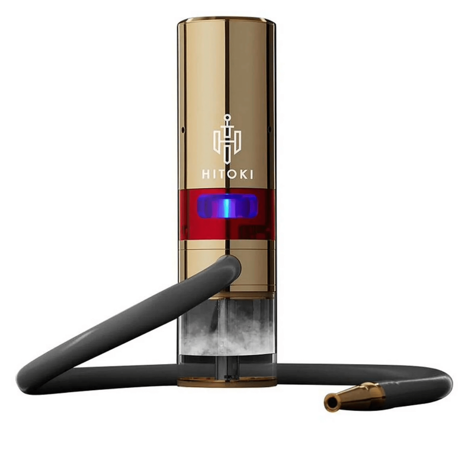 24k Gold The Trident Laser Water Pipe Hitoki - Smoke ATX