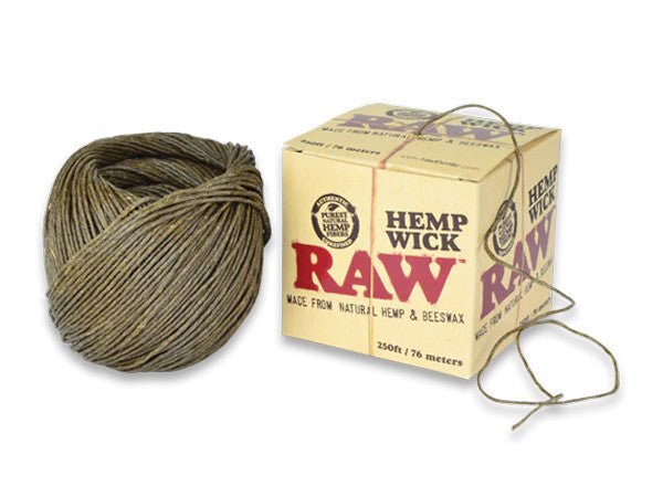 250ft Hemp Wick RAW - Smoke ATX