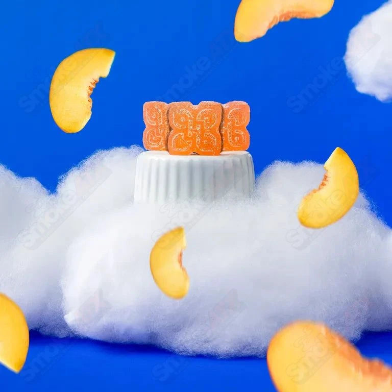 250mg Peach Delta 8 Gummies Hometown Hero - Smoke ATX 