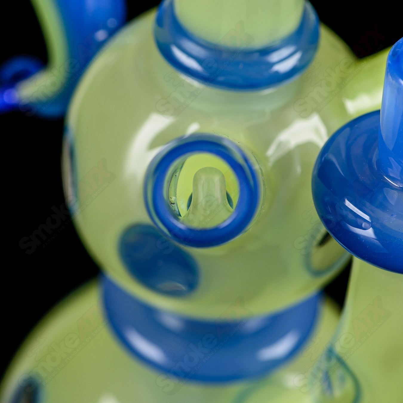 Porthole Xhalerator RAM Robert Mickelson Glass - Smoke ATX