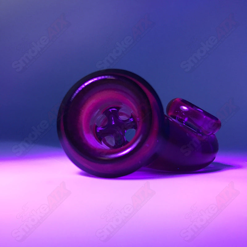 Black Ice UV Black T Glass 18mm Fully Worked Slide