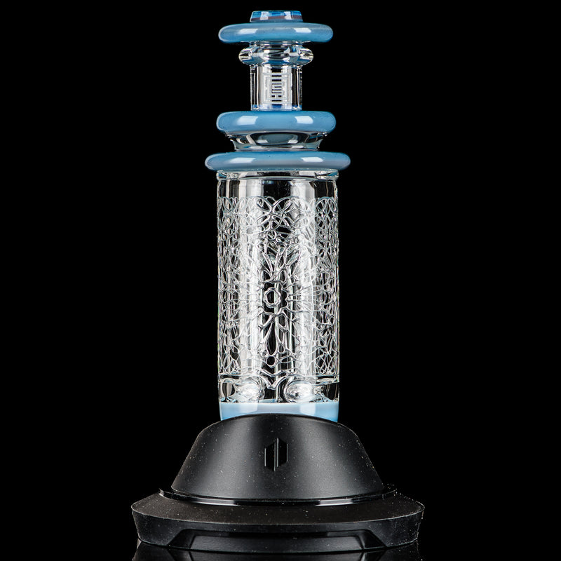 UV Color Accent Columnar Peak Pro Top Avant Garde Glass - Smoke ATX
