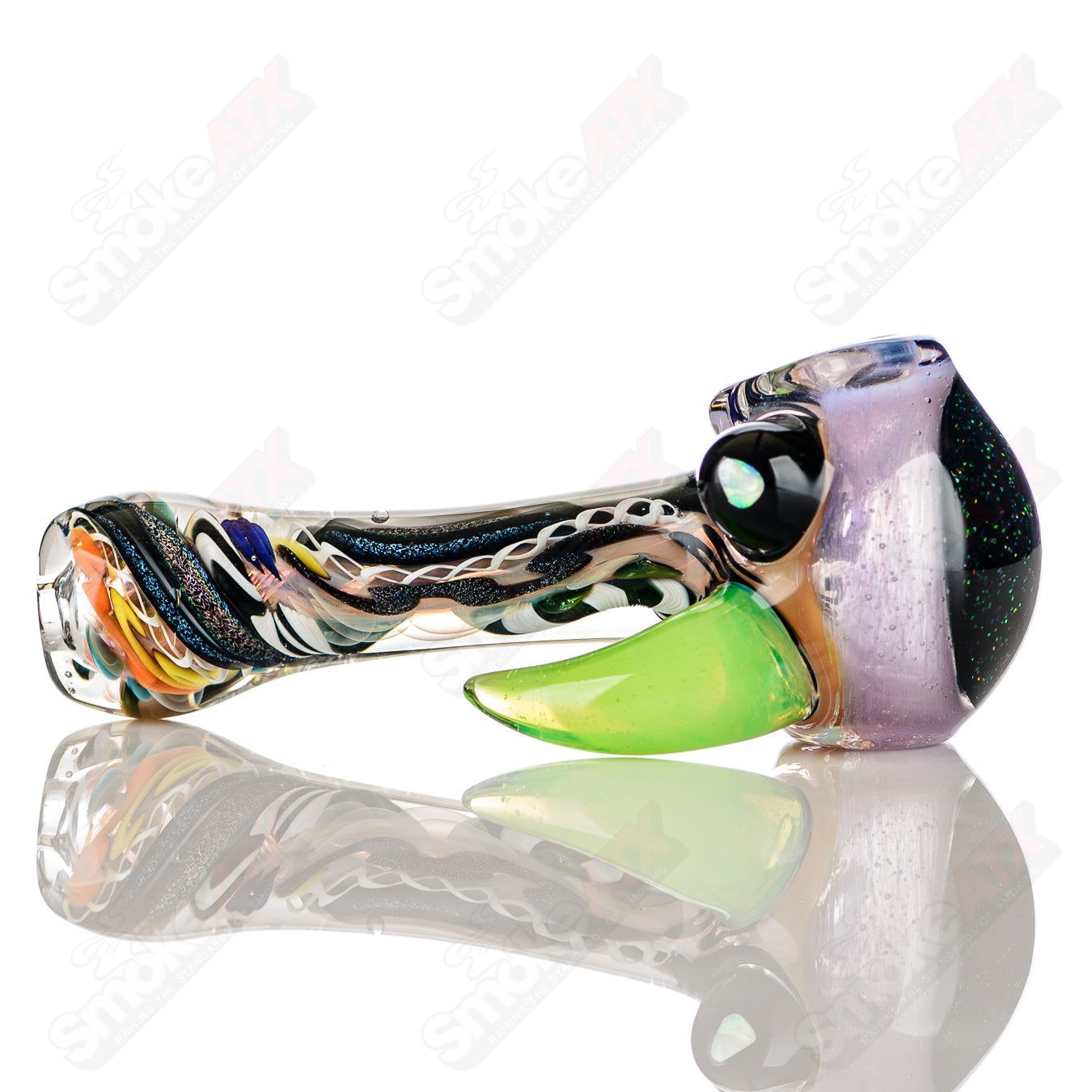 27 Color Worked IO Spoon Jeremy from Oregon - Smoke ATX