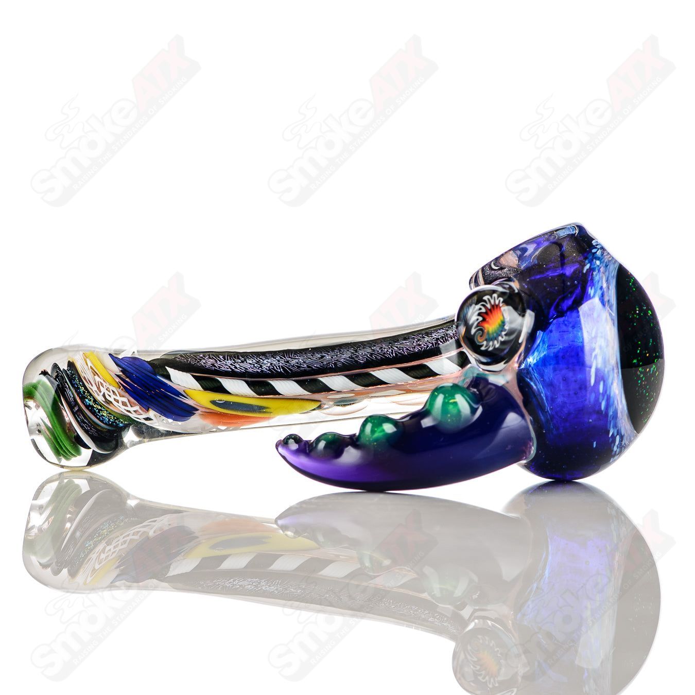 29 Color Worked IO Spoon Jeremy from Oregon - Smoke ATX