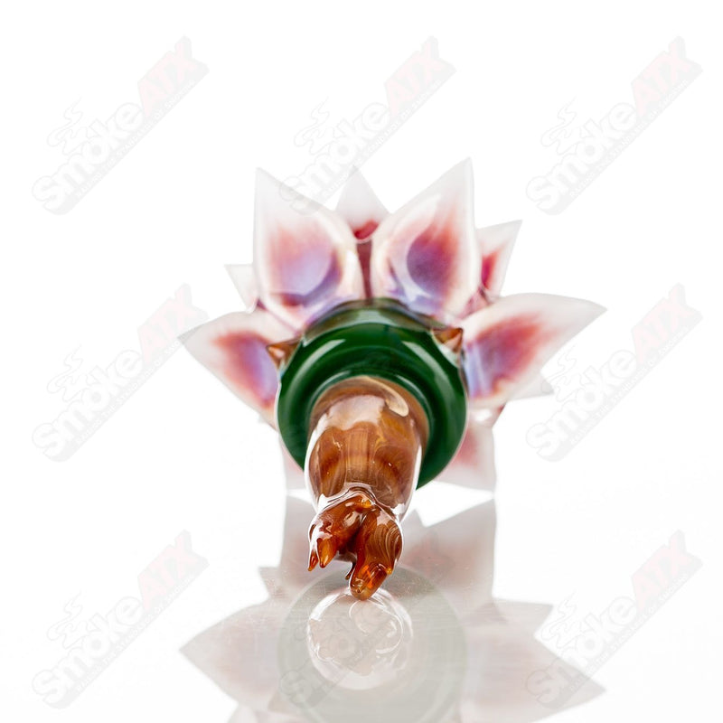 750ml Cactus Decanter w/ Flower Stopper Unparalleled Glass - Smoke ATX