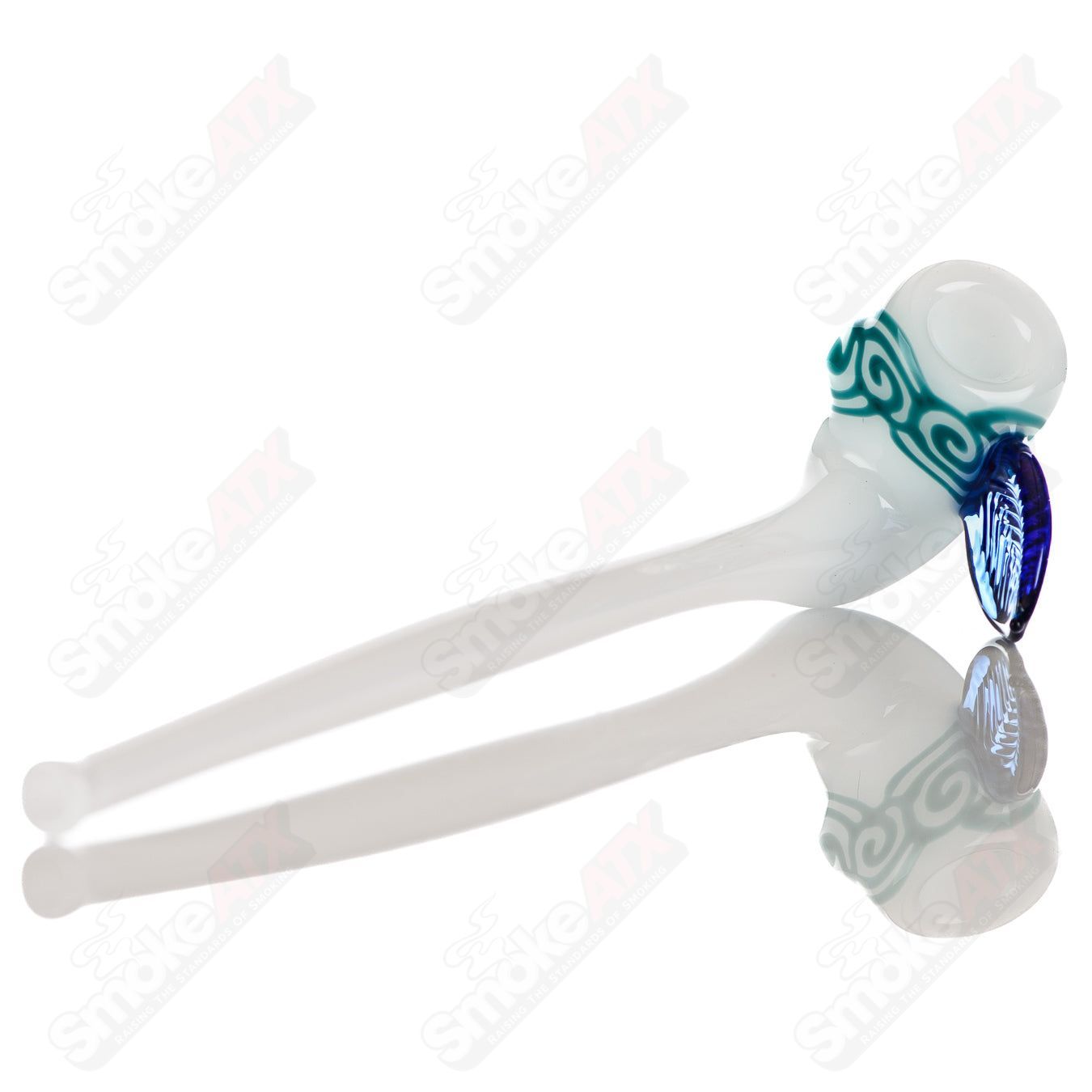 #1 Full Gandalf Dry Pipe Logan Ryan Glass - Smoke ATX