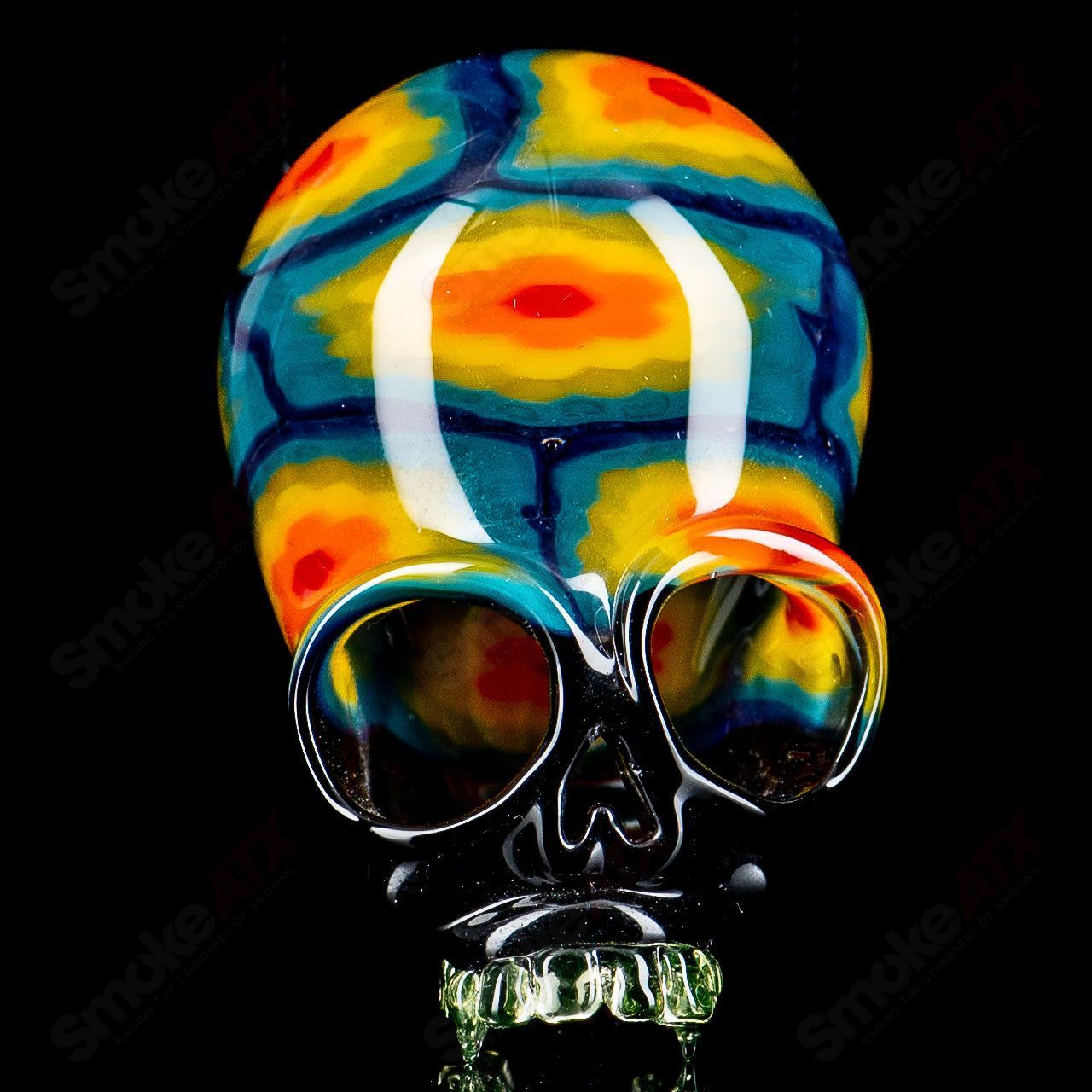 #2 UV Milli Skull Pendant by Cap’n Crunk - Smoke ATX 