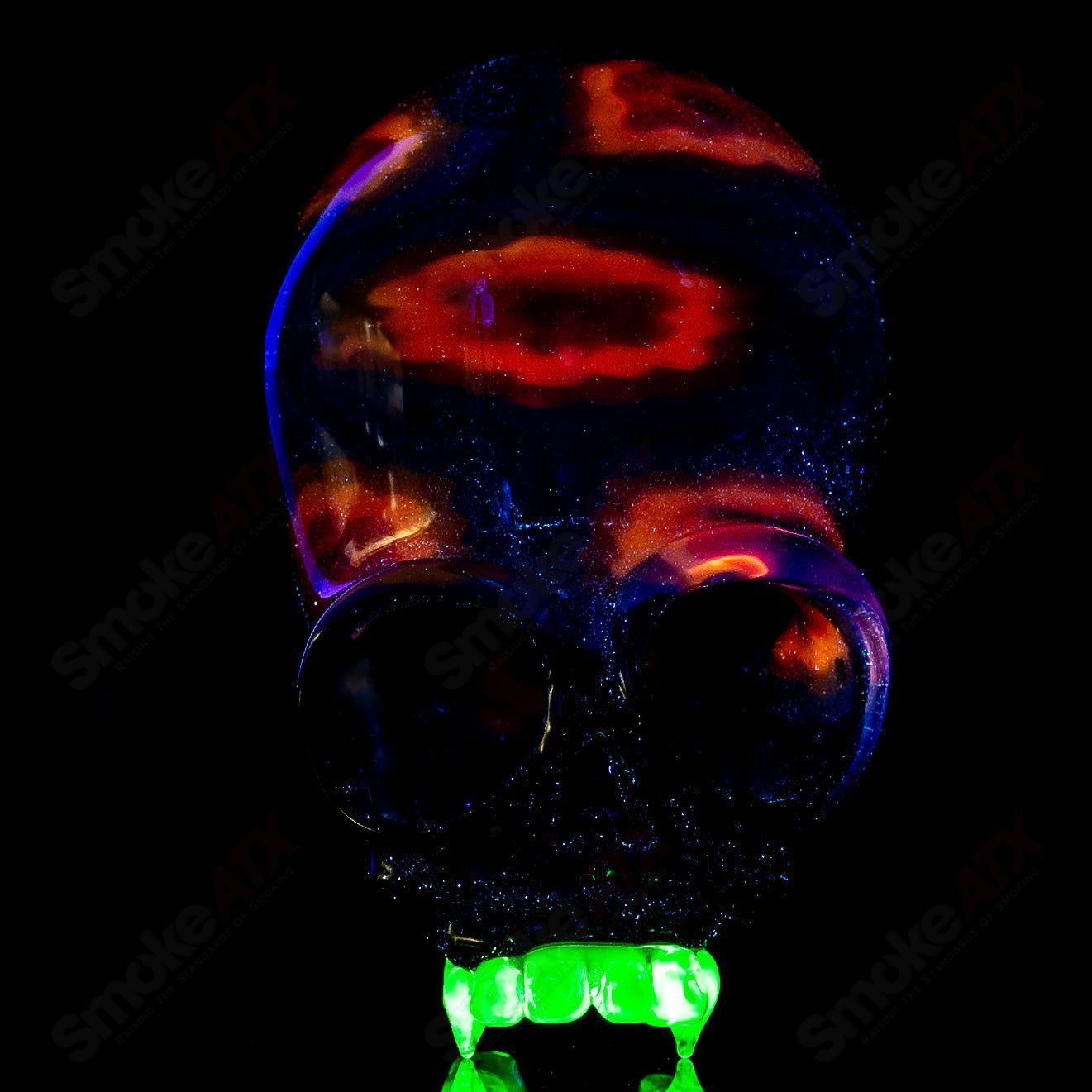 #2 UV Milli Skull Pendant by Cap’n Crunk - Smoke ATX 