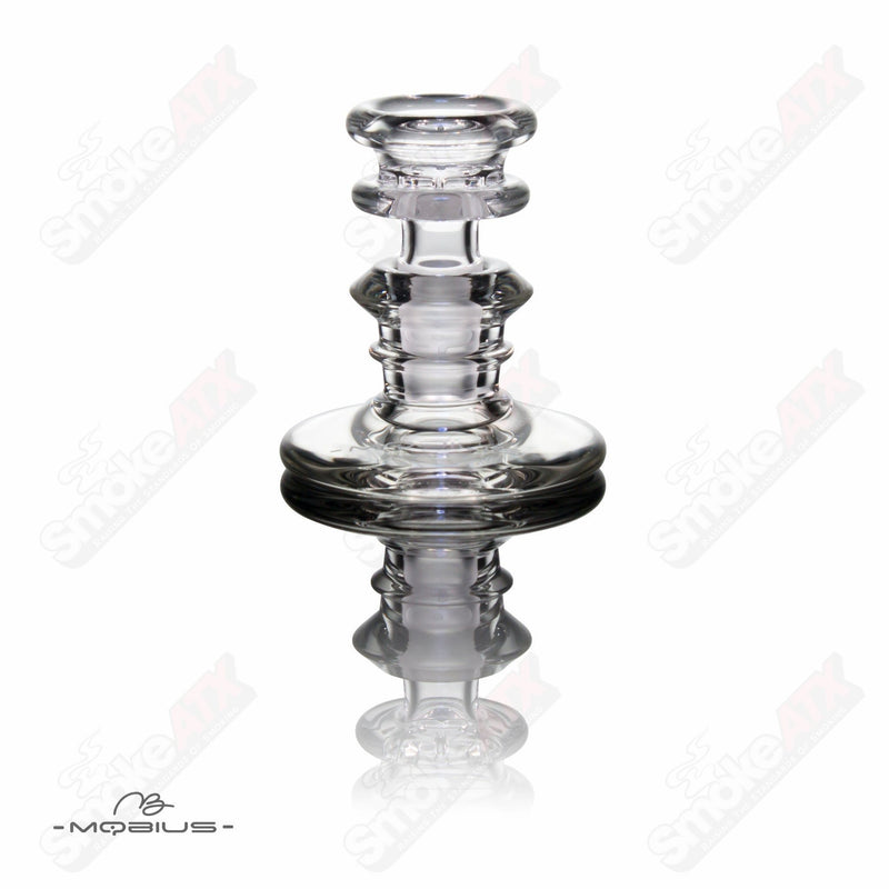 14mm Clear Multi Hole Bowl Mobius - Smoke ATX