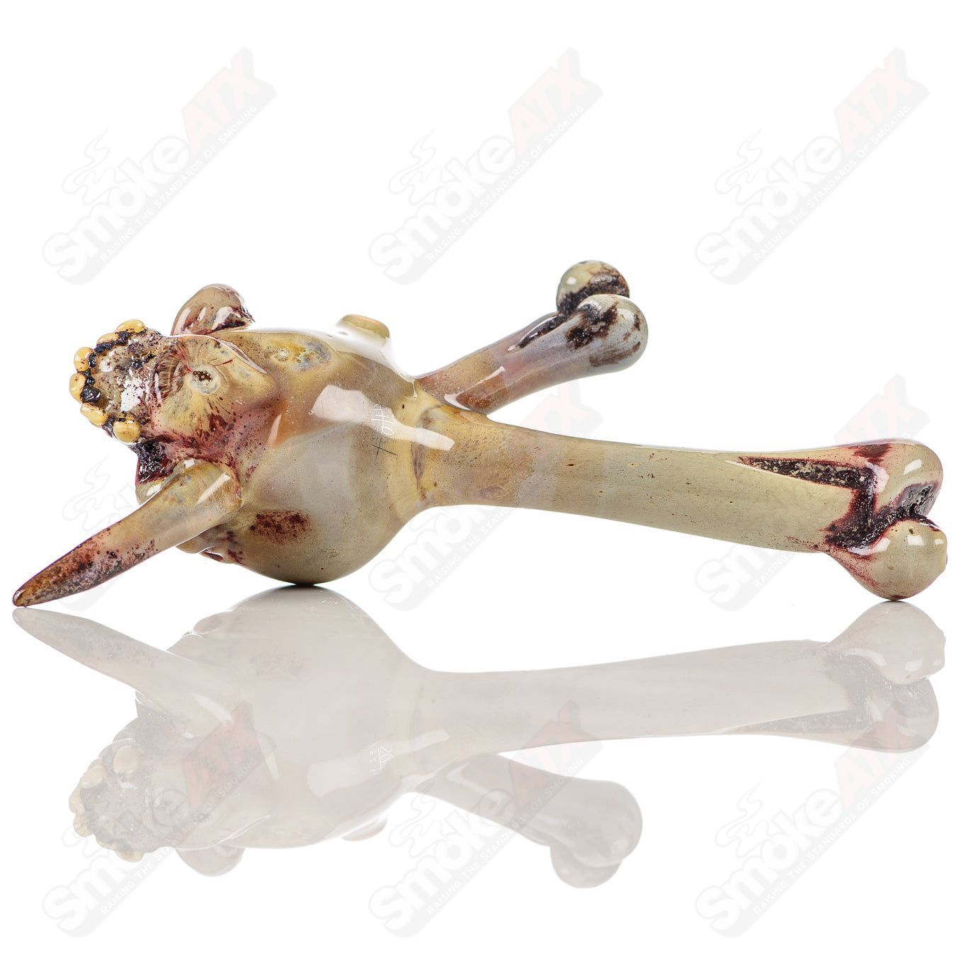 Skull Spoon Ghost Glass - Smoke ATX