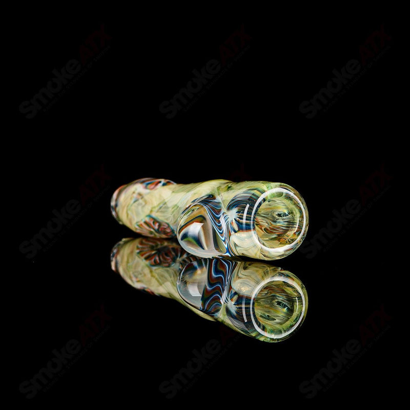 #3 I/O Worked Chillum Signed - JMK Glass