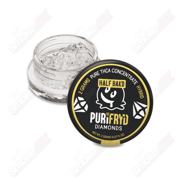 2g Lemon Kush THCa Purifryd Diamonds Half Bak'd - Smoke ATX