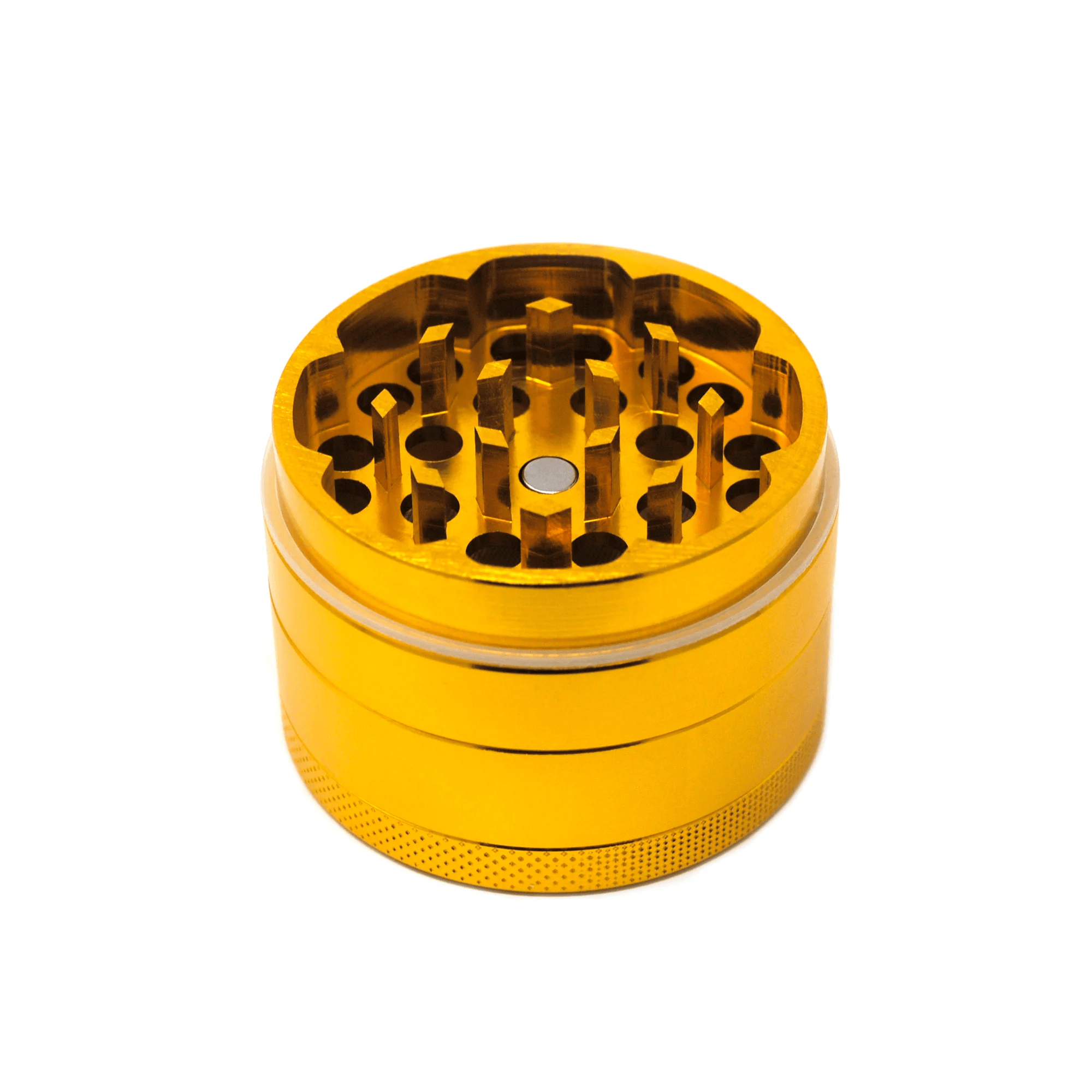 2in Cali Crusher 4pc Hardtop Gold - Smoke ATX