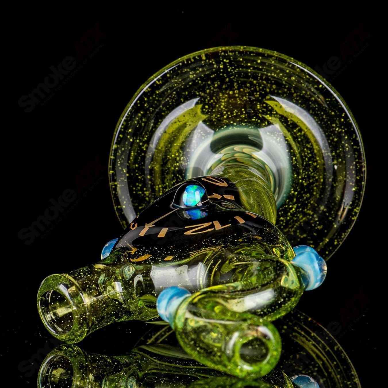 3 Dali Melting Clock Rig Scoby w Opal Accent by Scoby - Smoke ATX