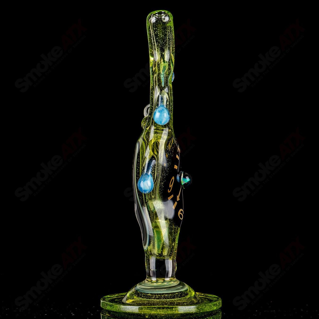 3 Dali Melting Clock Rig Scoby w Opal Accent by Scoby - Smoke ATX