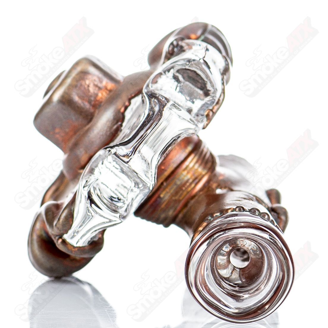 3 Electroformed Gear Chillum by Zack P x Snic - Smoke ATX