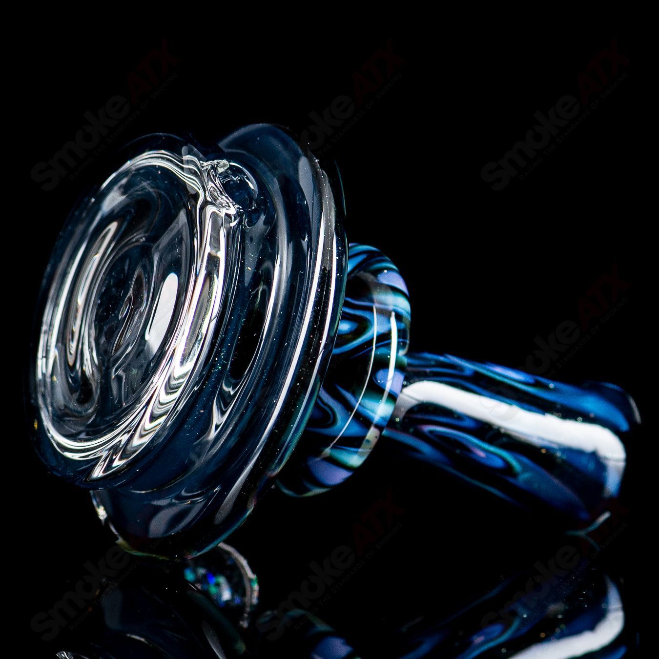 3 UV Full Pattern Puffco Dry Top Indo x Geoff Made - Smoke ATX