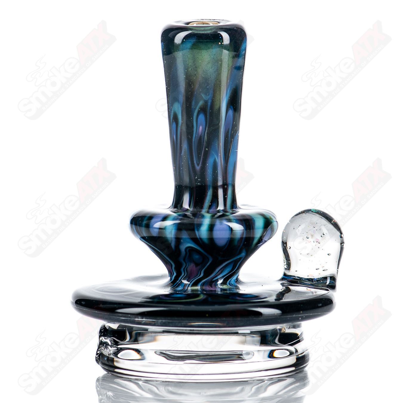 3 UV Full Pattern Puffco Dry Top Indo x Geoff Made - Smoke ATX