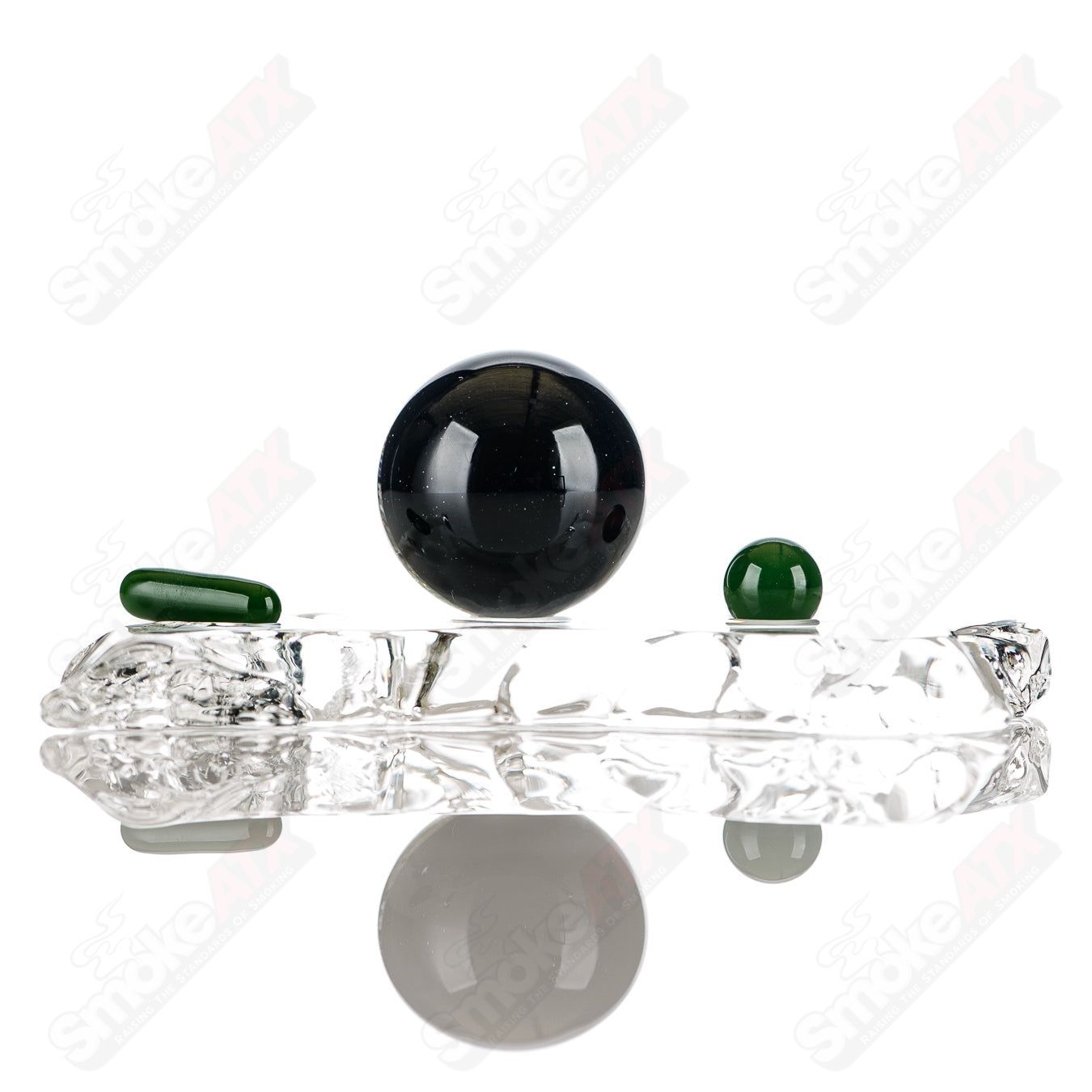 #2 Mountain Slurper Marble JH Glassworks - Smoke ATX