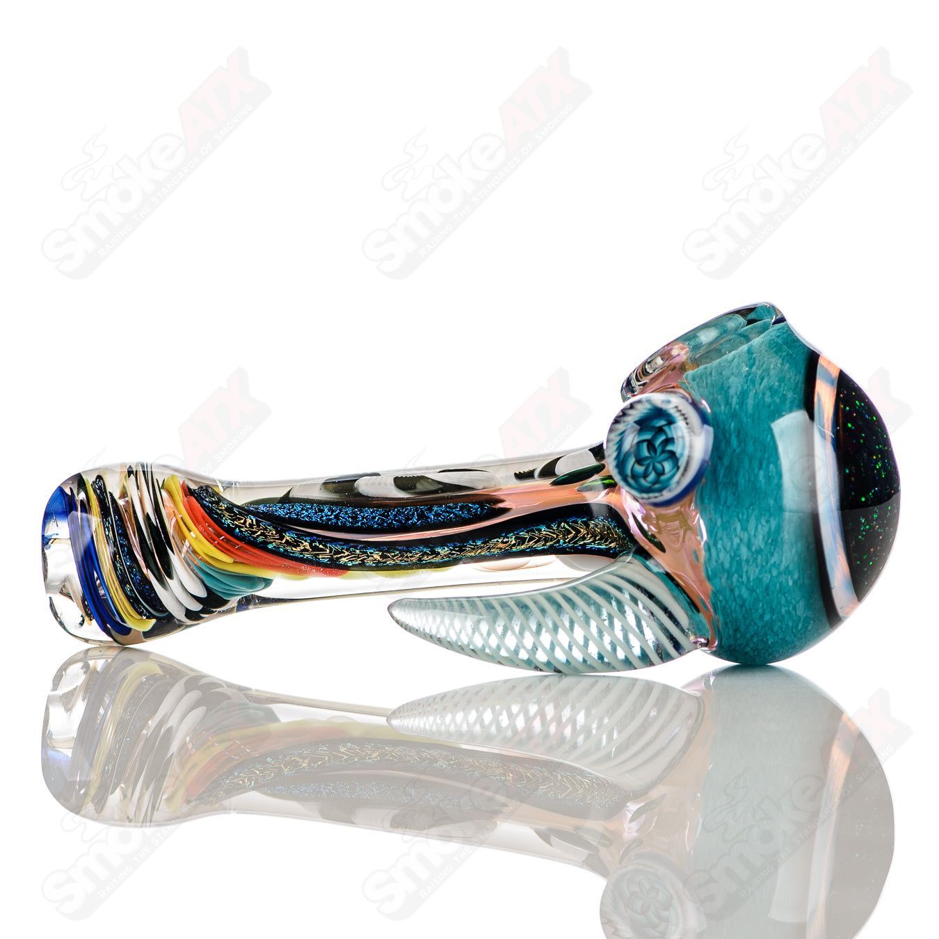 33 Color Worked IO Spoon Jeremy from Oregon - Smoke ATX