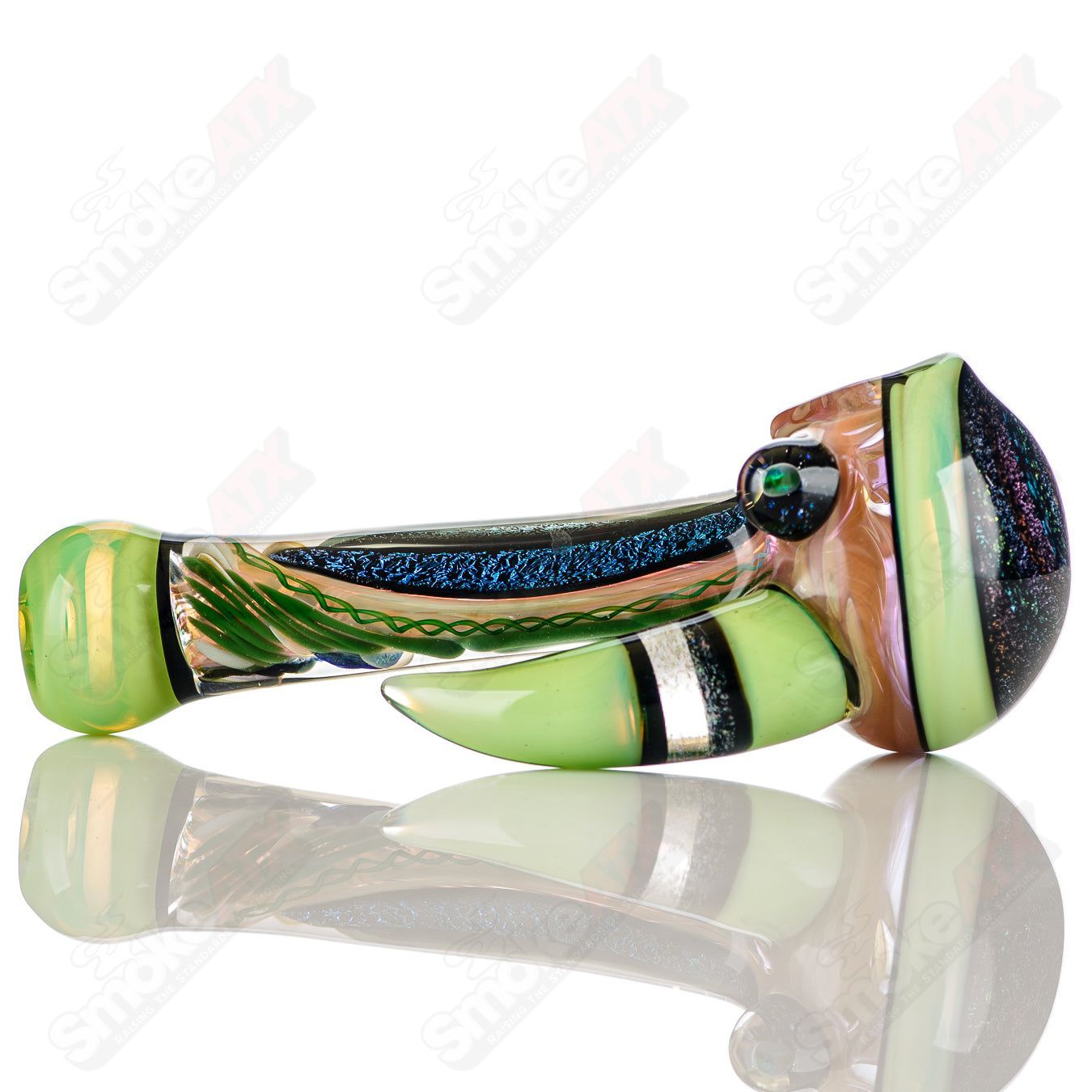 34 Color Worked IO Spoon Jeremy from Oregon - Smoke ATX