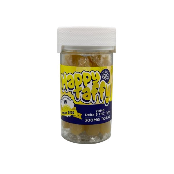 300mg 15ct D9 Lemon Drop Happy Taffy Herban Bud