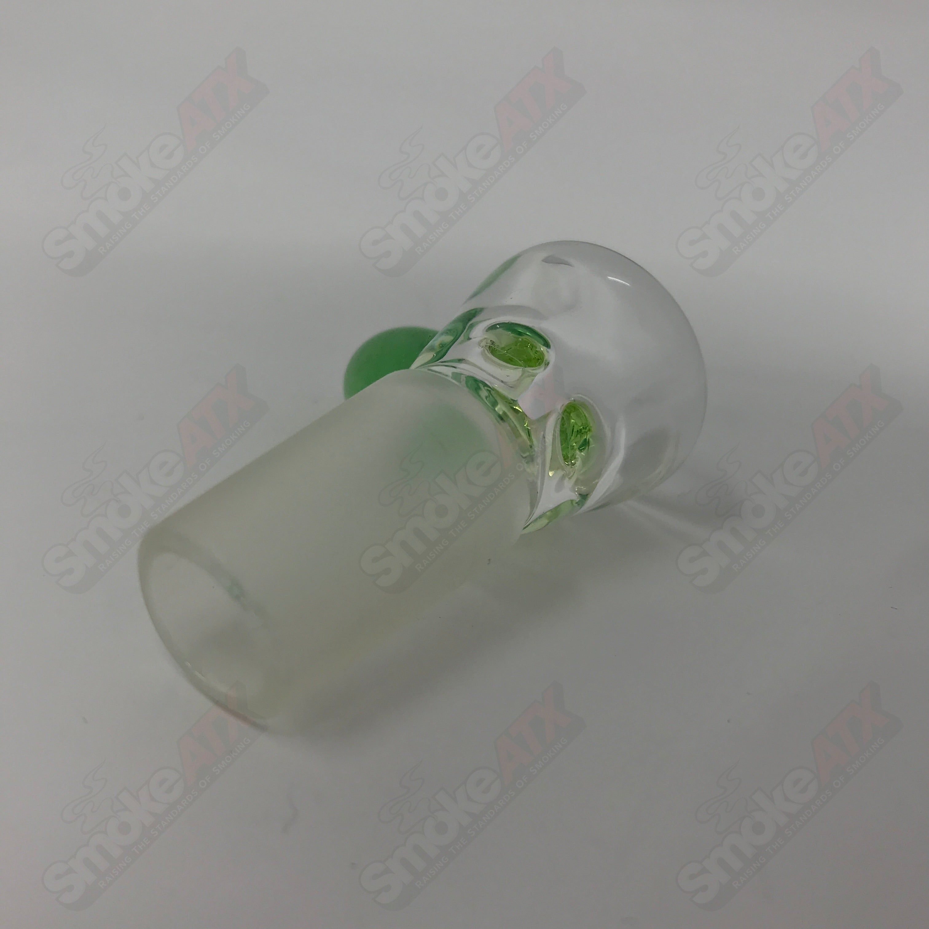 Black T Glass 18mm Partial Accent Slide #3 - Smoke ATX