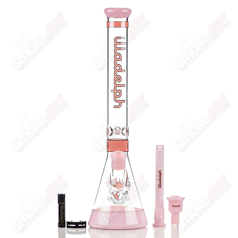 Medium (Pink) Heavy Hitter Hybrid Beaker Illadelph - Smoke ATX