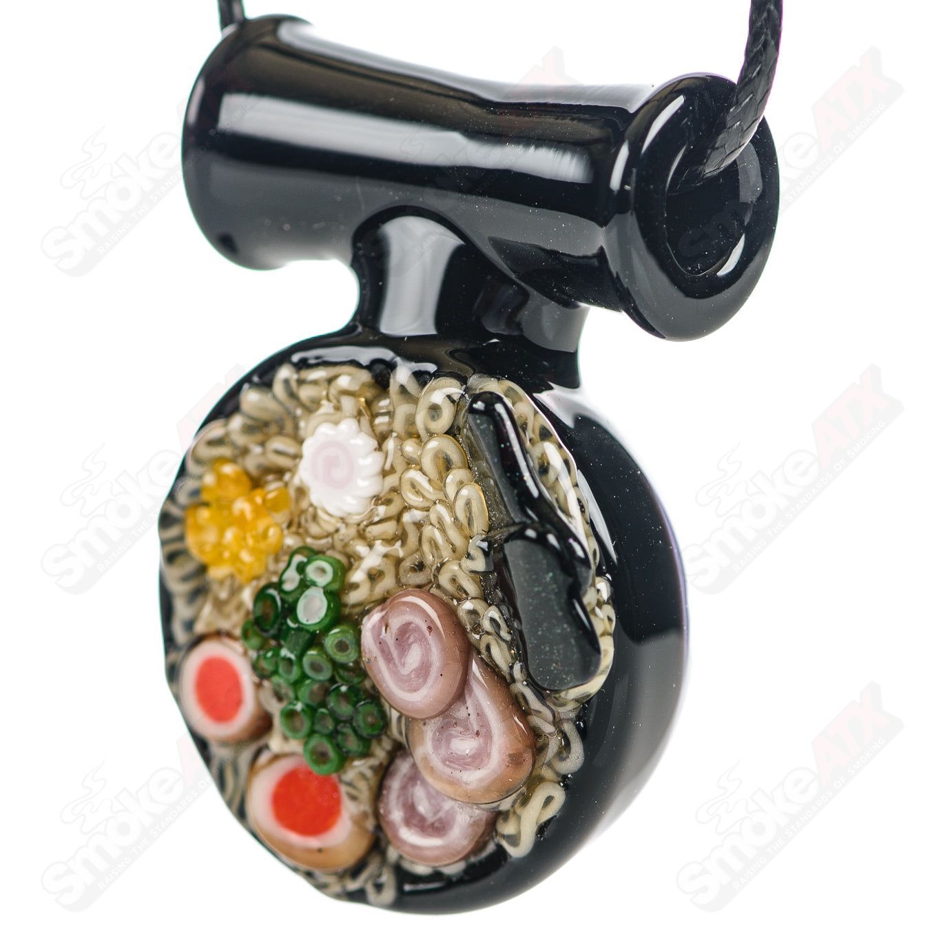 #3 Ramen Pendant Dojo Glass - Smoke ATX