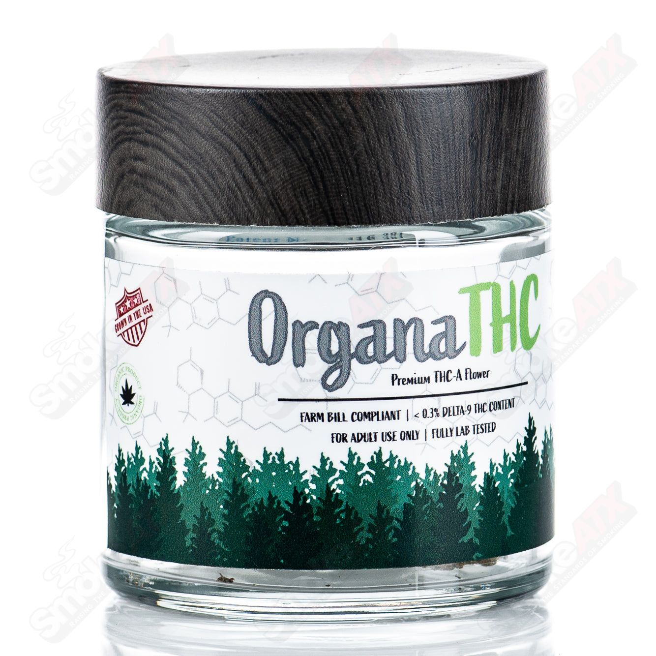 3.5g Pinnacle (Hybrid) THCa Flower OrganaTHC - Smoke ATX