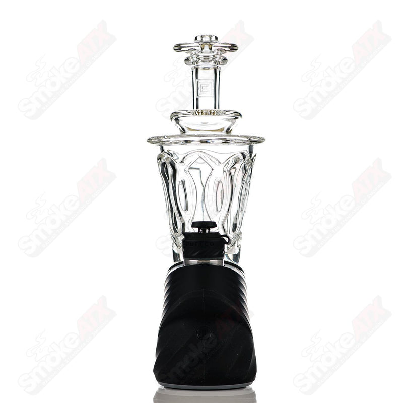 Clear Reverse Beaker Peak Pro Top Avant Garde Glass - Smoke ATX