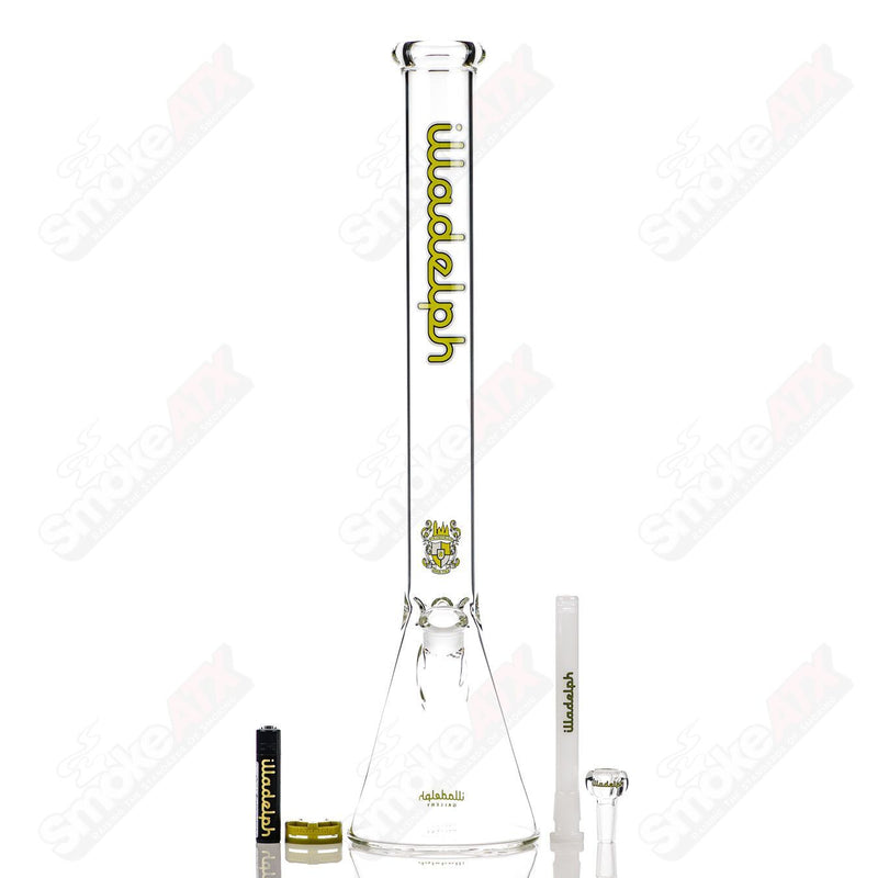 21" 5mm (Lime) Tall Beaker Illadelph - Smoke ATX